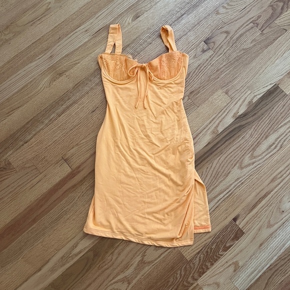 andi bagus Dresses Stunning Orange Creamsicle Mini Dress With